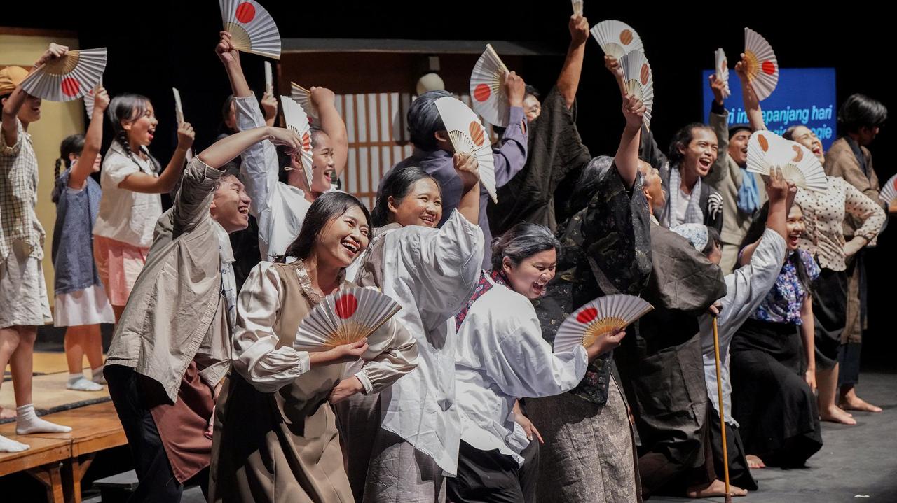 Tingkatkan Prestasi Non-Akademik, Mahasiswa Prodi HI UAI Mengikuti Pementasan Drama Musikal Berbahasa Jepang