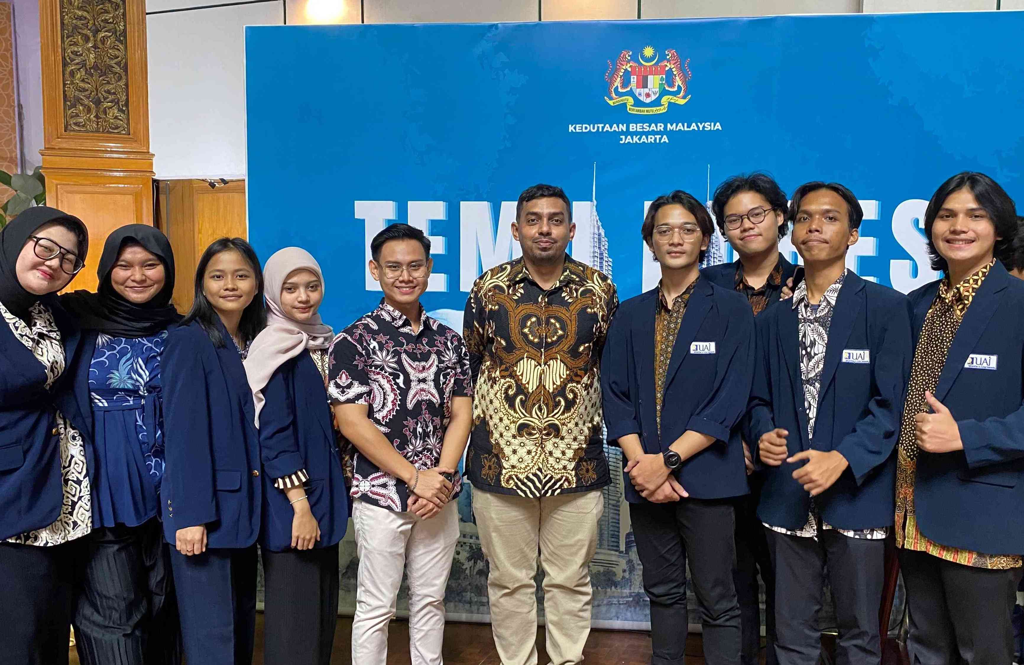 Prodi HI UAI Hadiri Undangan “Temu Dubes Malaysia 2024”  di Kedutaan Besar Malaysia Jakarta (KBMJ)